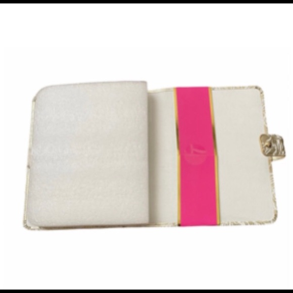 Lilly Pulitzer Agenda Cover NWT Palms Gold - Picture 4 of 11
